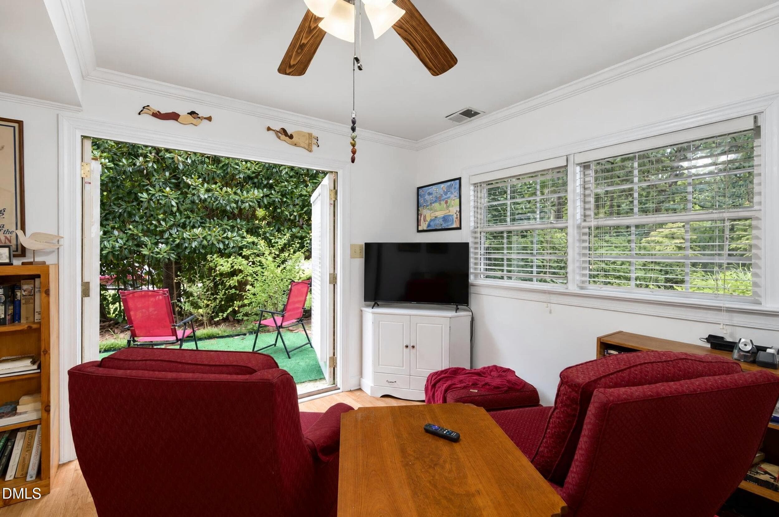 Lower level family room to outside - 1302 Kingston Ridge Road, Cary, NC 27511, Cary