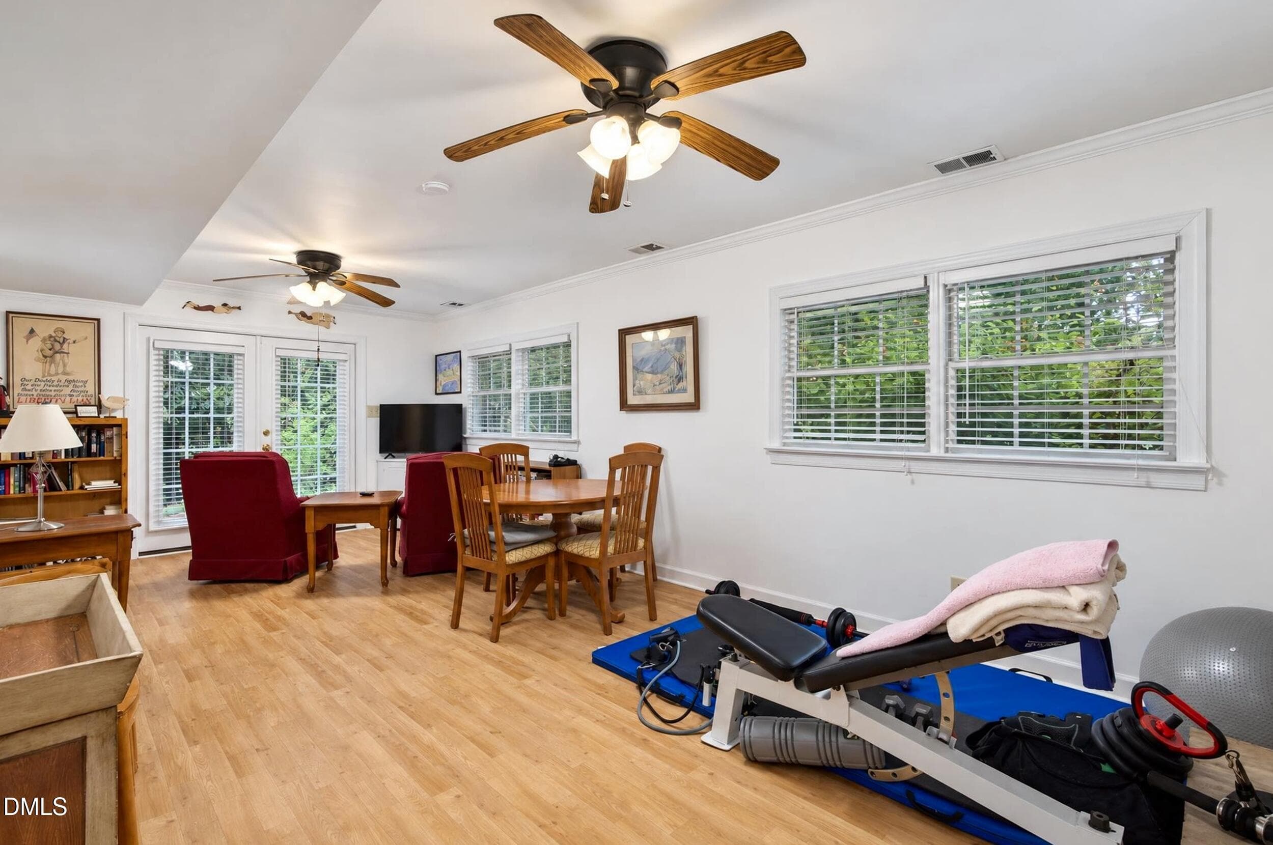Lower level family room - 1302 Kingston Ridge Road, Cary, NC 27511, Cary