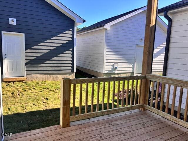 Covered Rear Porch - 1961 Wendell Valley Boulevard, Wendell, NC 27591