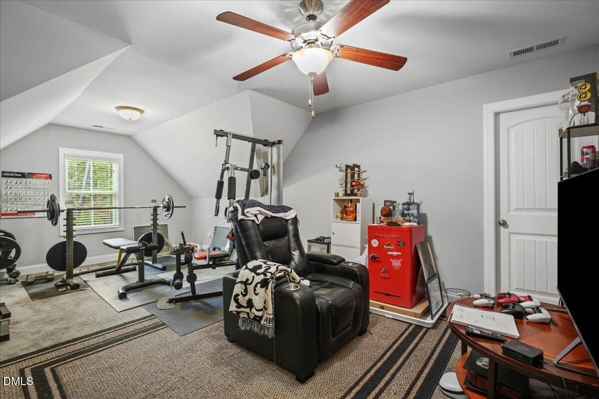 Game room/Gym - 190 Beaver Dam Drive, Youngsville, NC 27596, Youngsville