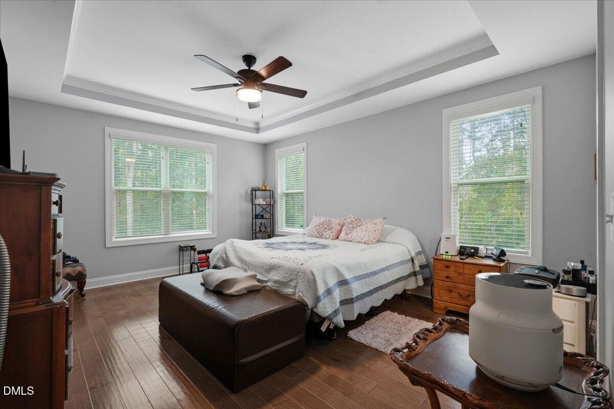 Master Bedroom 1st Floor - 190 Beaver Dam Drive, Youngsville, NC 27596, Youngsville