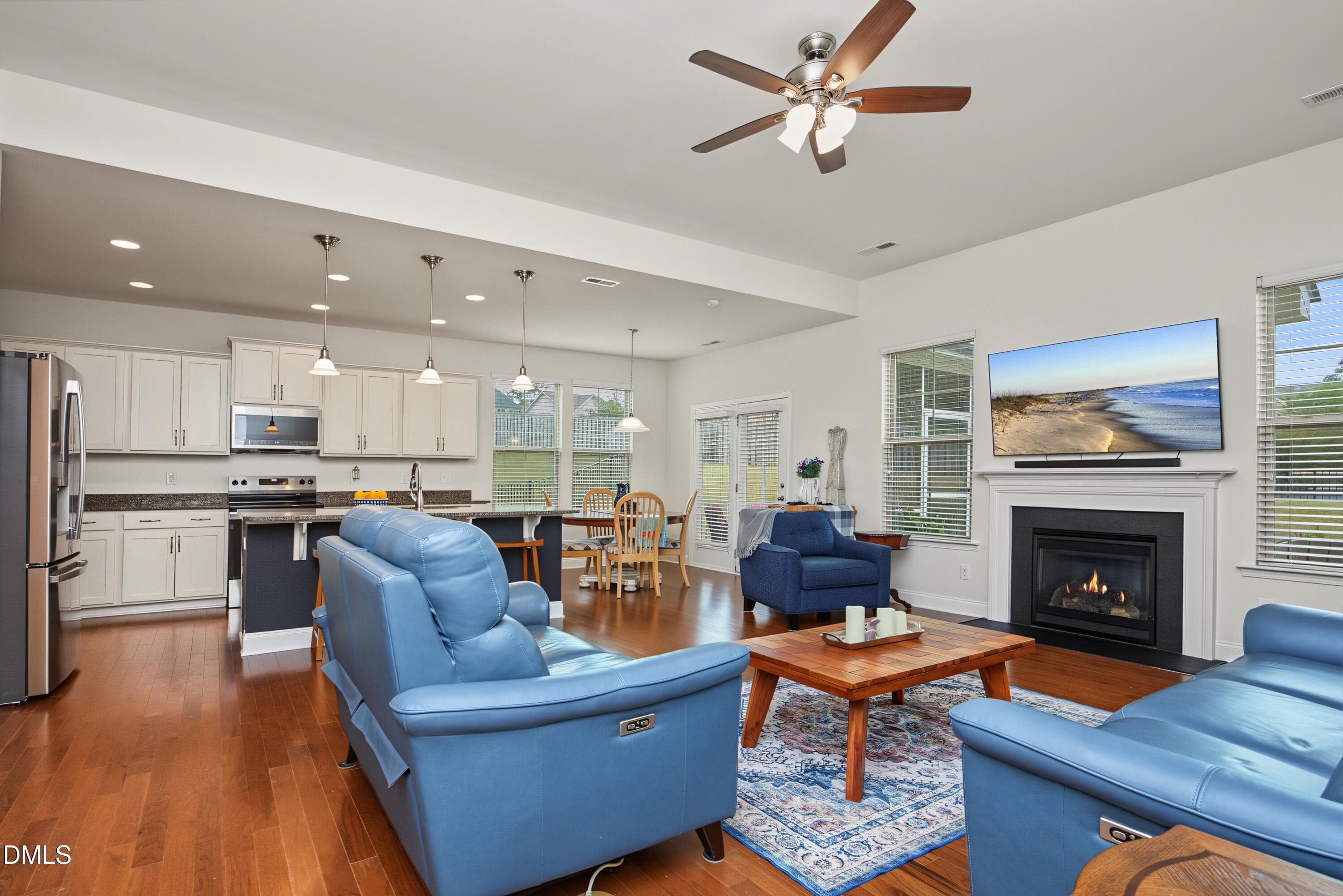 Living Room - 2904 Long Meadow Lane, Durham, NC 27703