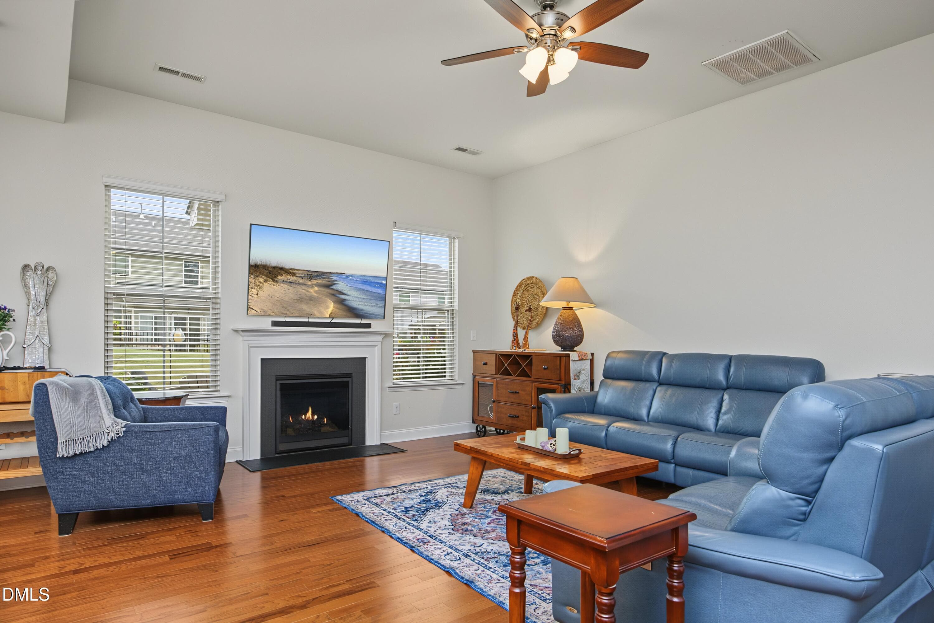 Living Room - 2904 Long Meadow Lane, Durham, NC 27703