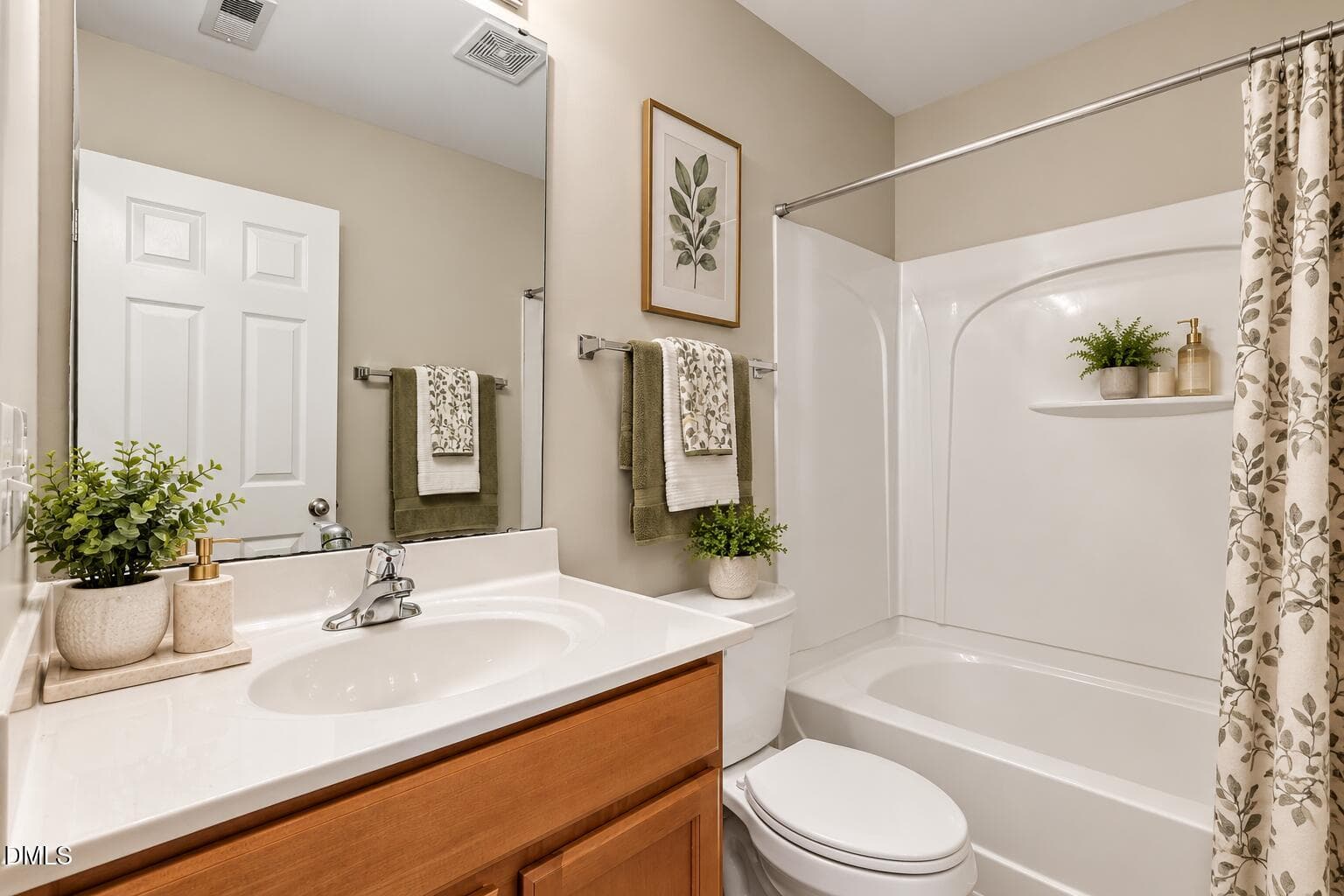 Virtually Staged Bathroom - 324 Old Mill Village Drive, Apex, NC 27502