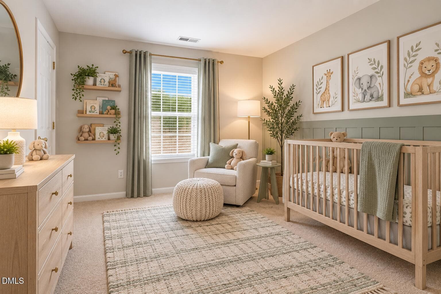 Serene Modern Nursery Retreat - 1804 Cedar Grove Drive, Durham, NC 27703