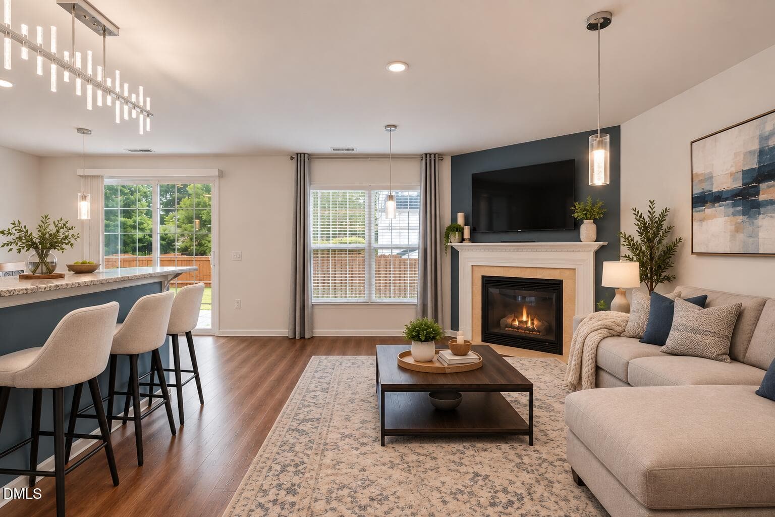 Cozy Modern Living Space with Fireplace - 1804 Cedar Grove Drive, Durham, NC 27703