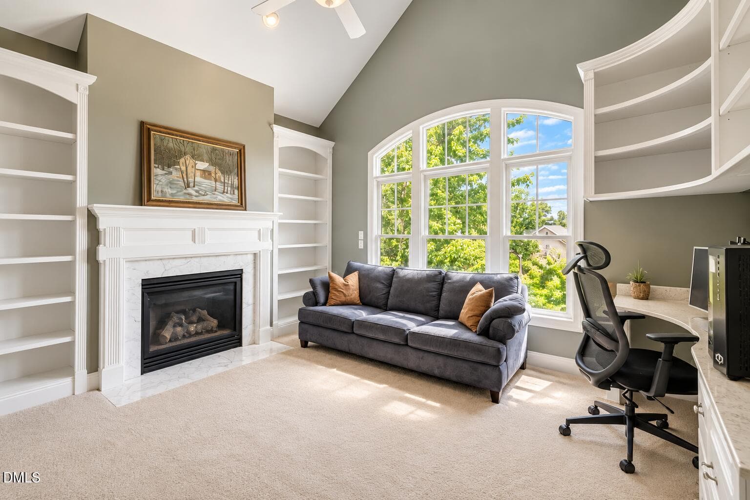 Airy Sage-Toned Home Office Retreat (1) - 203 Simerville Road, Chapel Hill, NC 27517