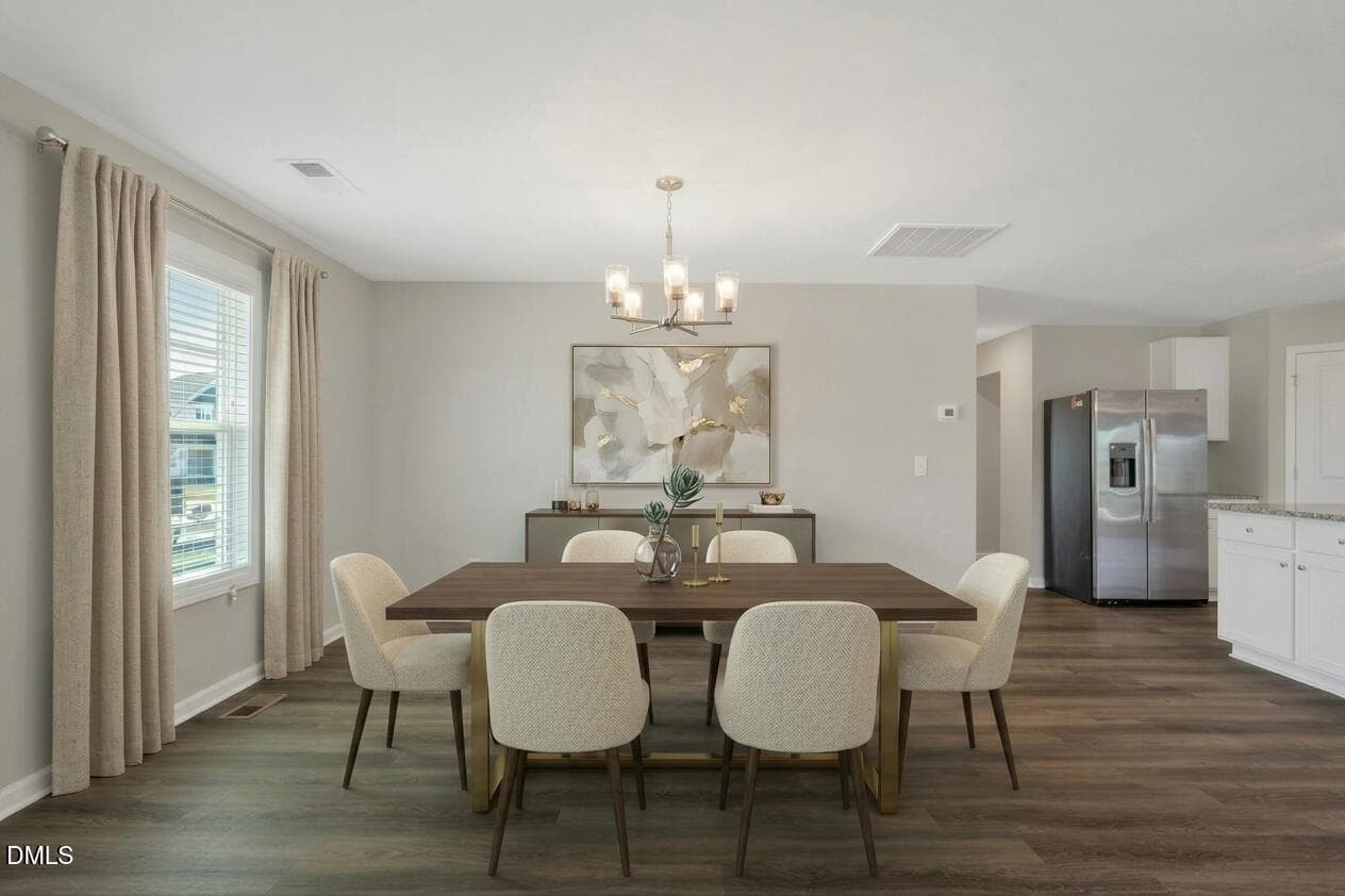 Dining Room - 8 W Emily Gardens Drive, Selma, NC 27576