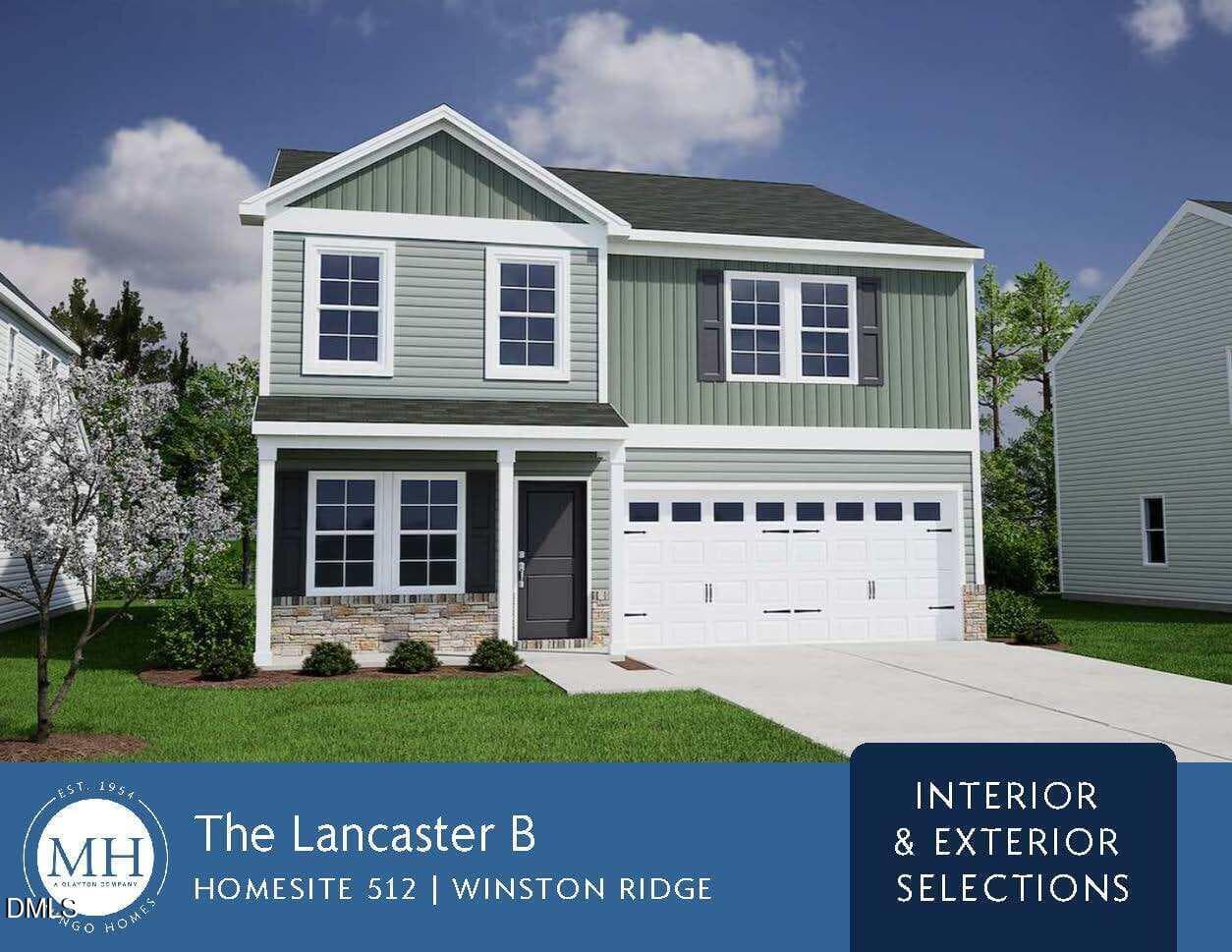 512 WSR - Design Brochure_Page_1 - 32 Mistflower Drive, Youngsville, NC 27596, Youngsville