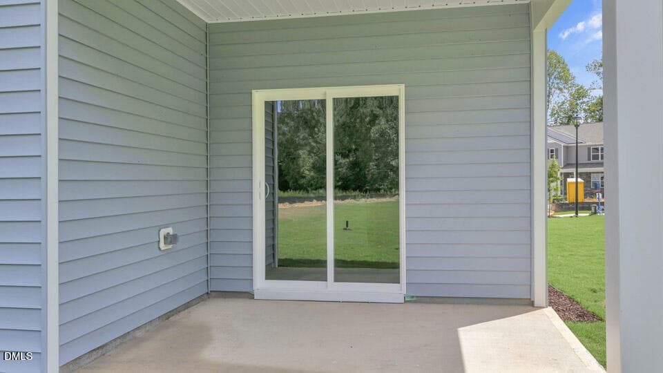 REAR COVERED PATIO - 132 Lone Star Drive, Lillington, NC 27546