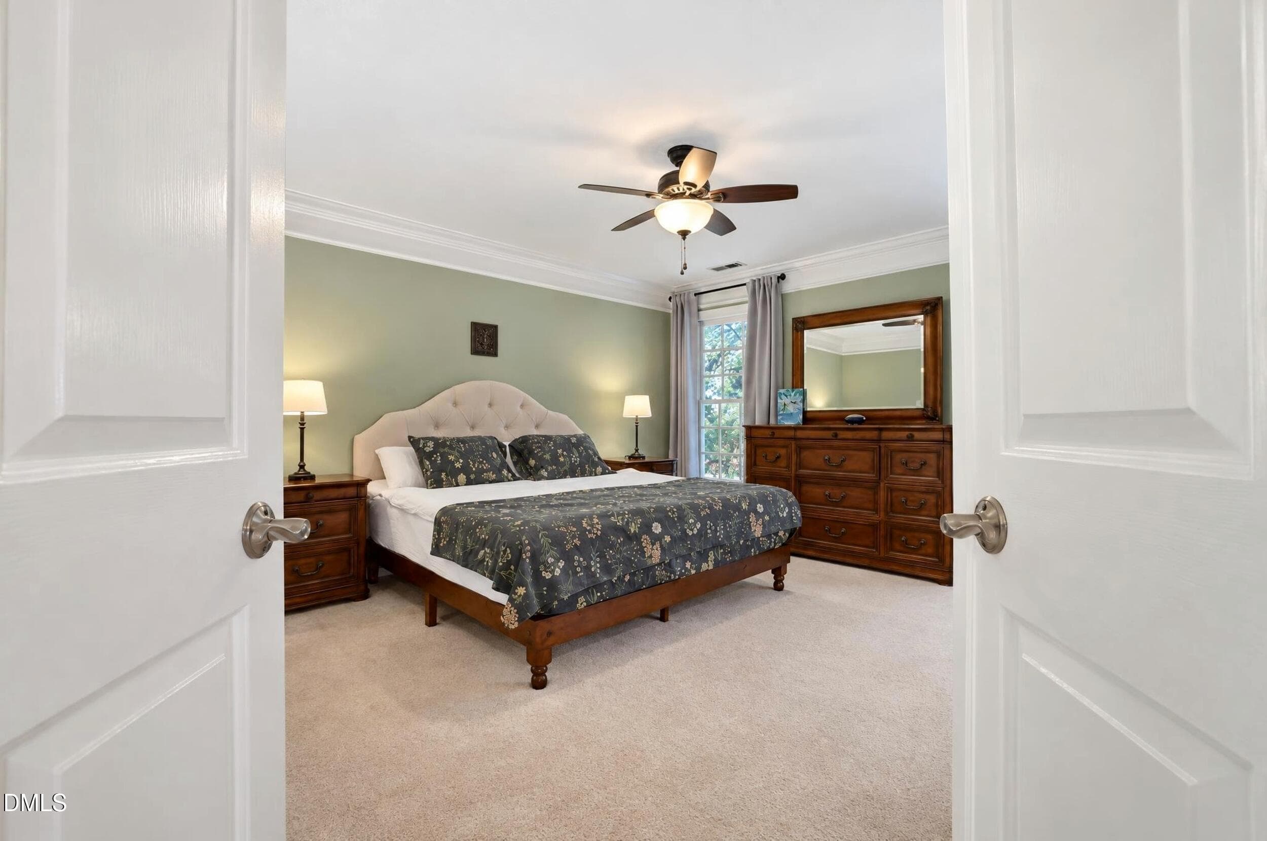 Double doors into primary - 200 Killingsworth Drive, Cary, NC 27518
