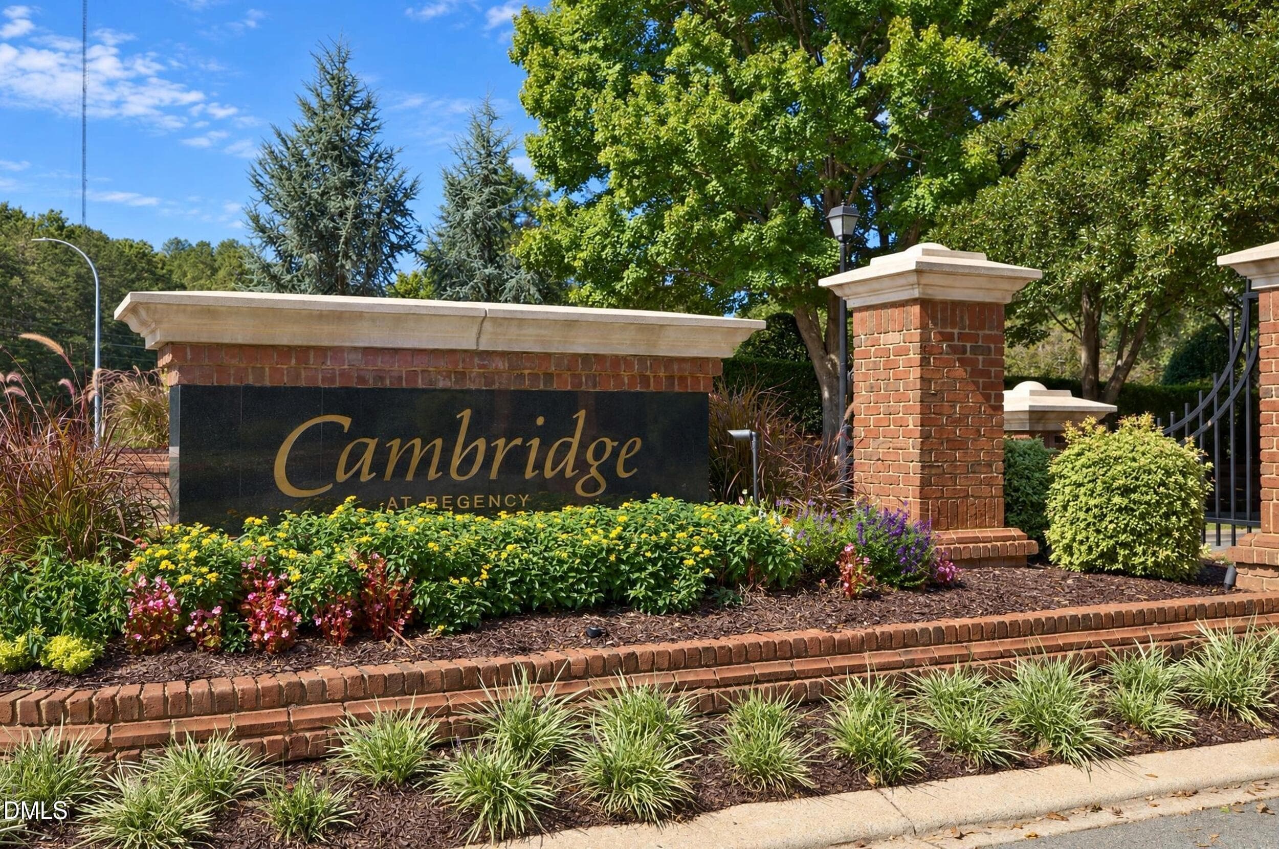 Cambridge enterance - 200 Killingsworth Drive, Cary, NC 27518