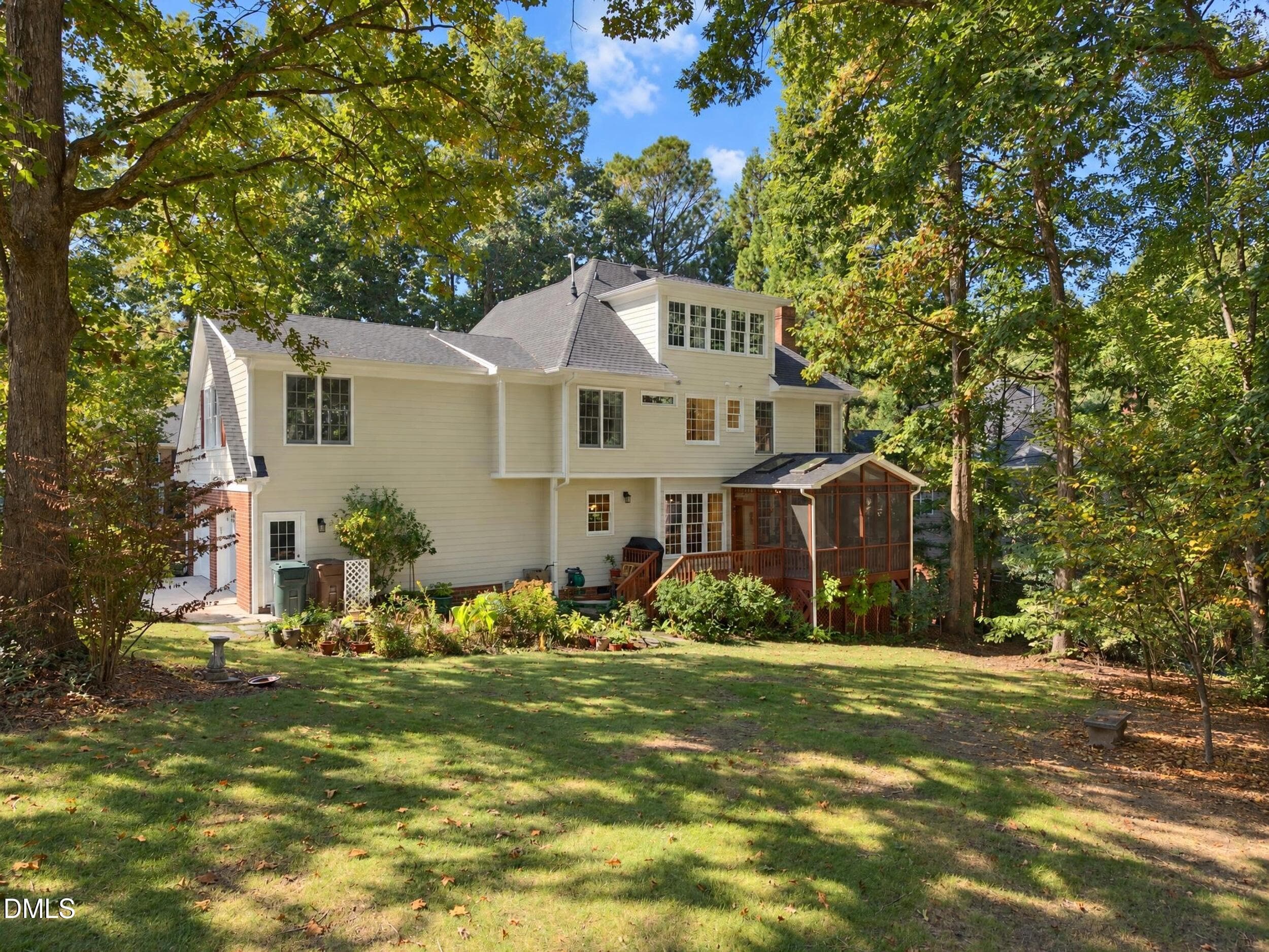 Rear elevation - 200 Killingsworth Drive, Cary, NC 27518