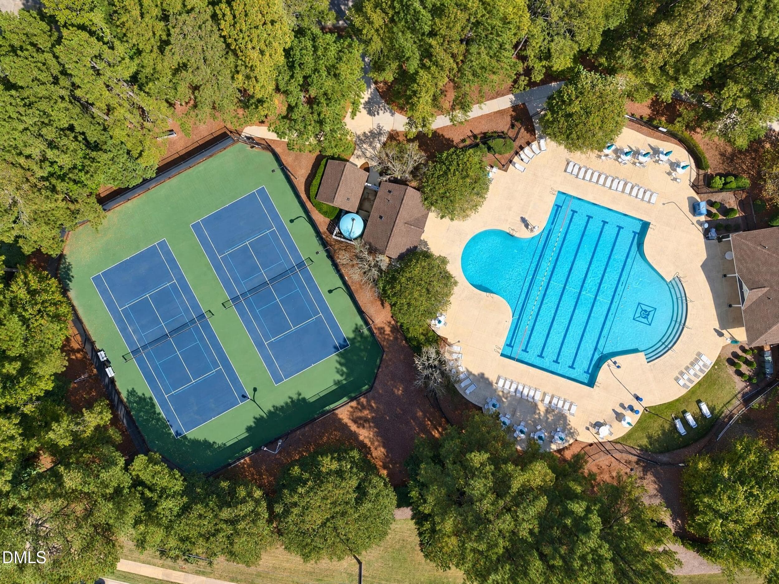 Pool & tennis - 200 Killingsworth Drive, Cary, NC 27518