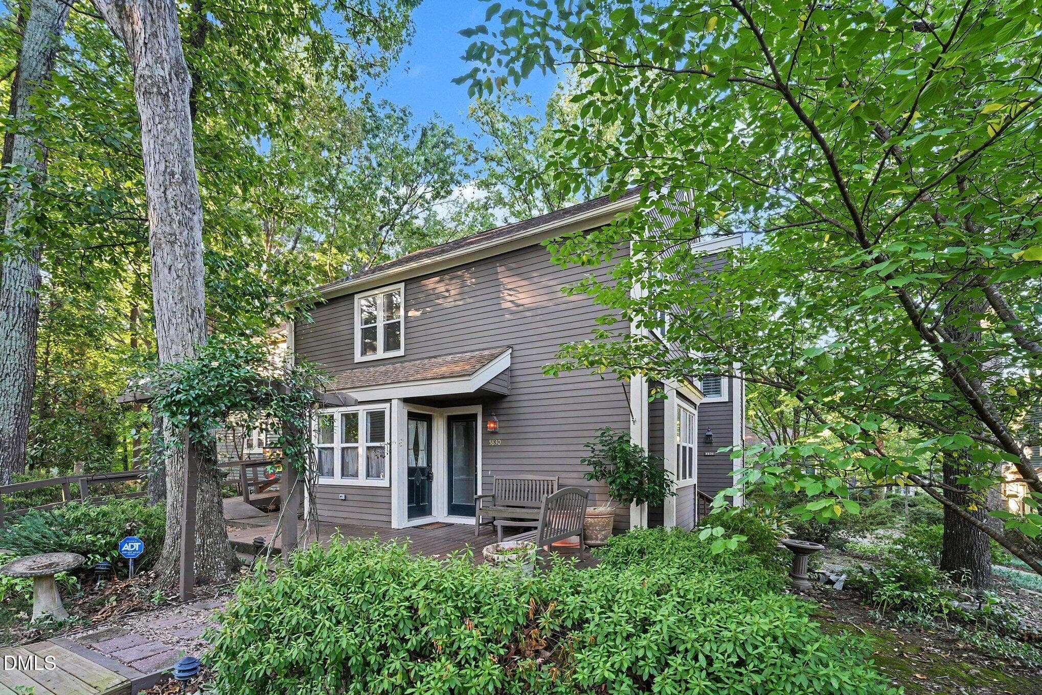 Back of Structure - 5830 Sentinel Drive, Raleigh, NC 27609
