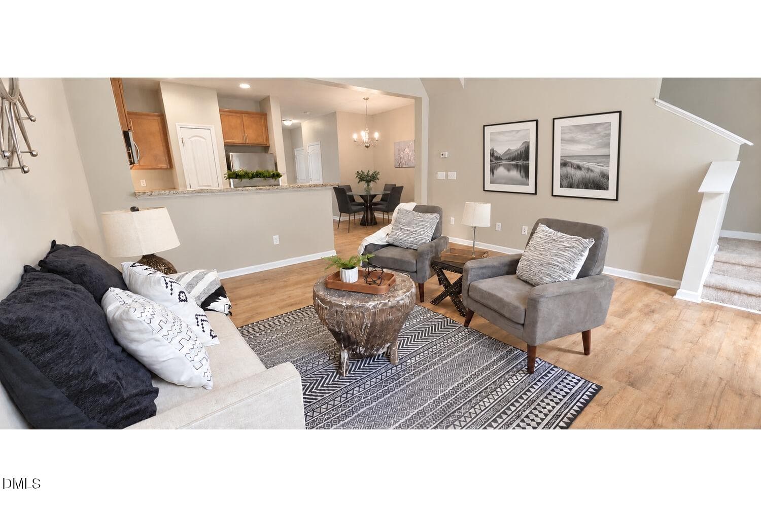 LivingRoom - 729 Maypearl Lane, Raleigh, NC 27610