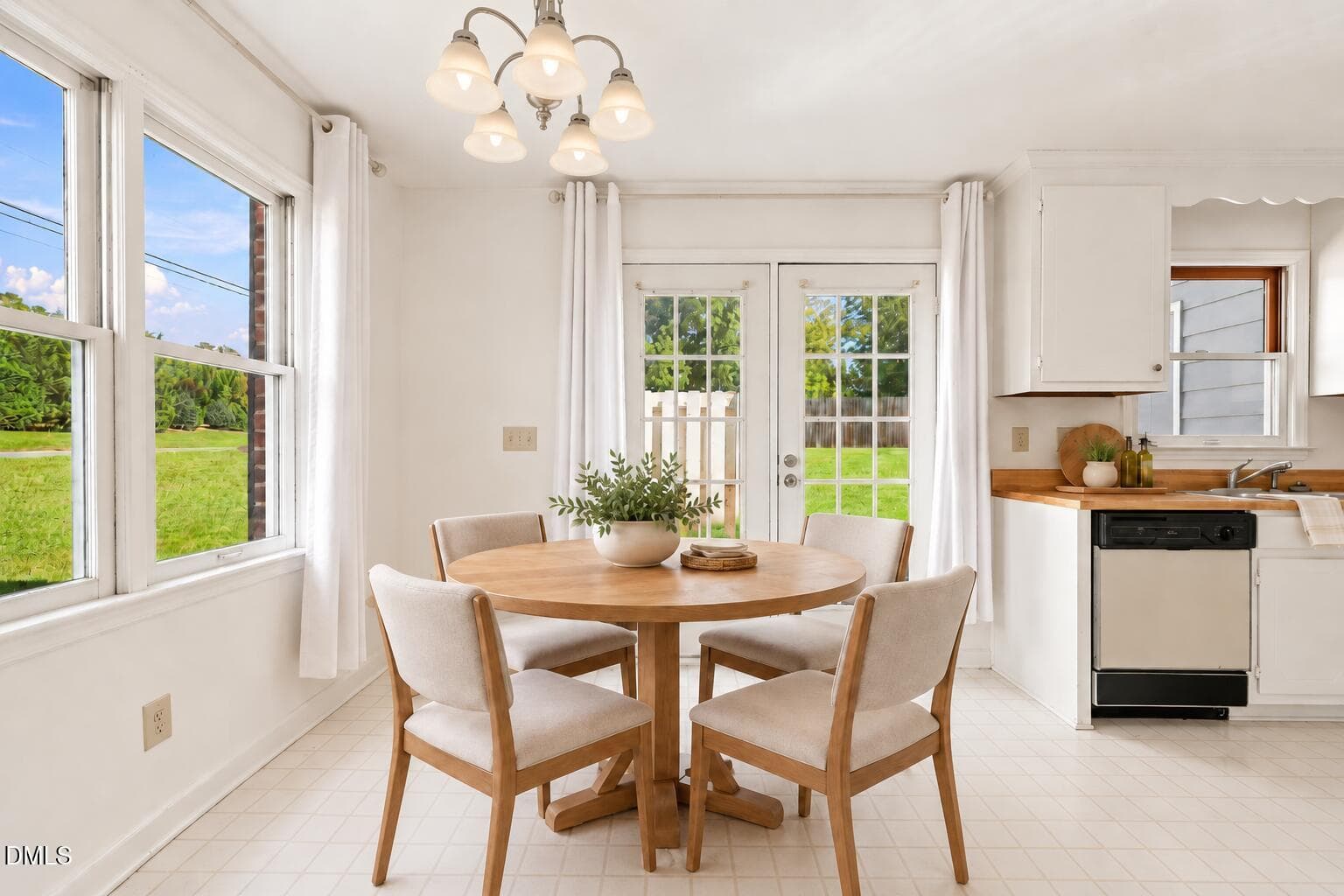 Virtually Staged dining room - 1812 Orange Grove Road 101, Hillsborough, NC 27278, Hillsborough