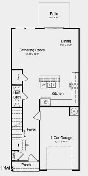 Main Level - 2705 Middlewick Place, Wake Forest, NC 27587