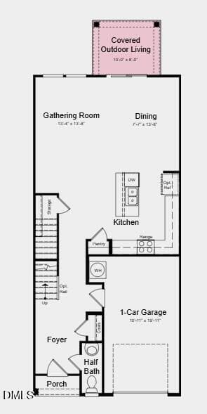 Main Level - 2703 Middlewick Place, Wake Forest, NC 27587