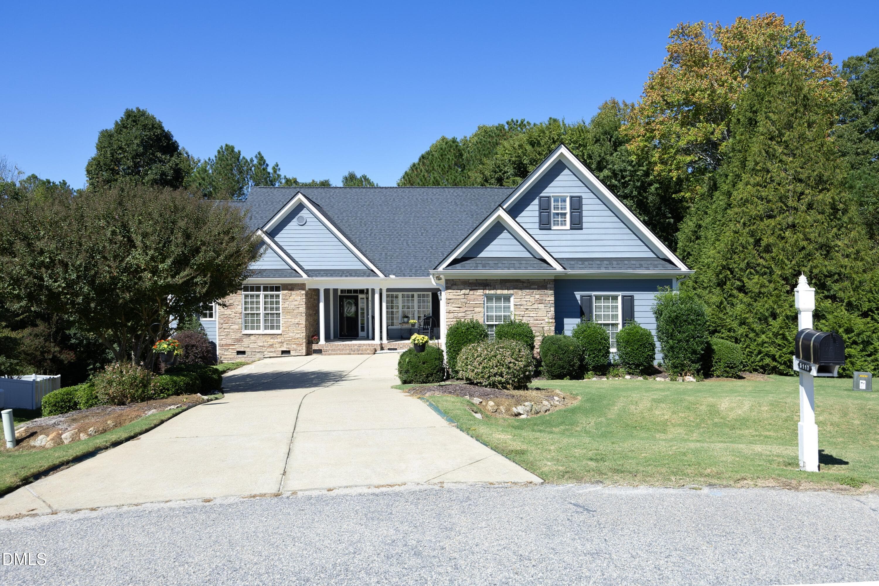 02FrontFromStreet - 5117 Tera Springs Drive, Raleigh, NC 27610