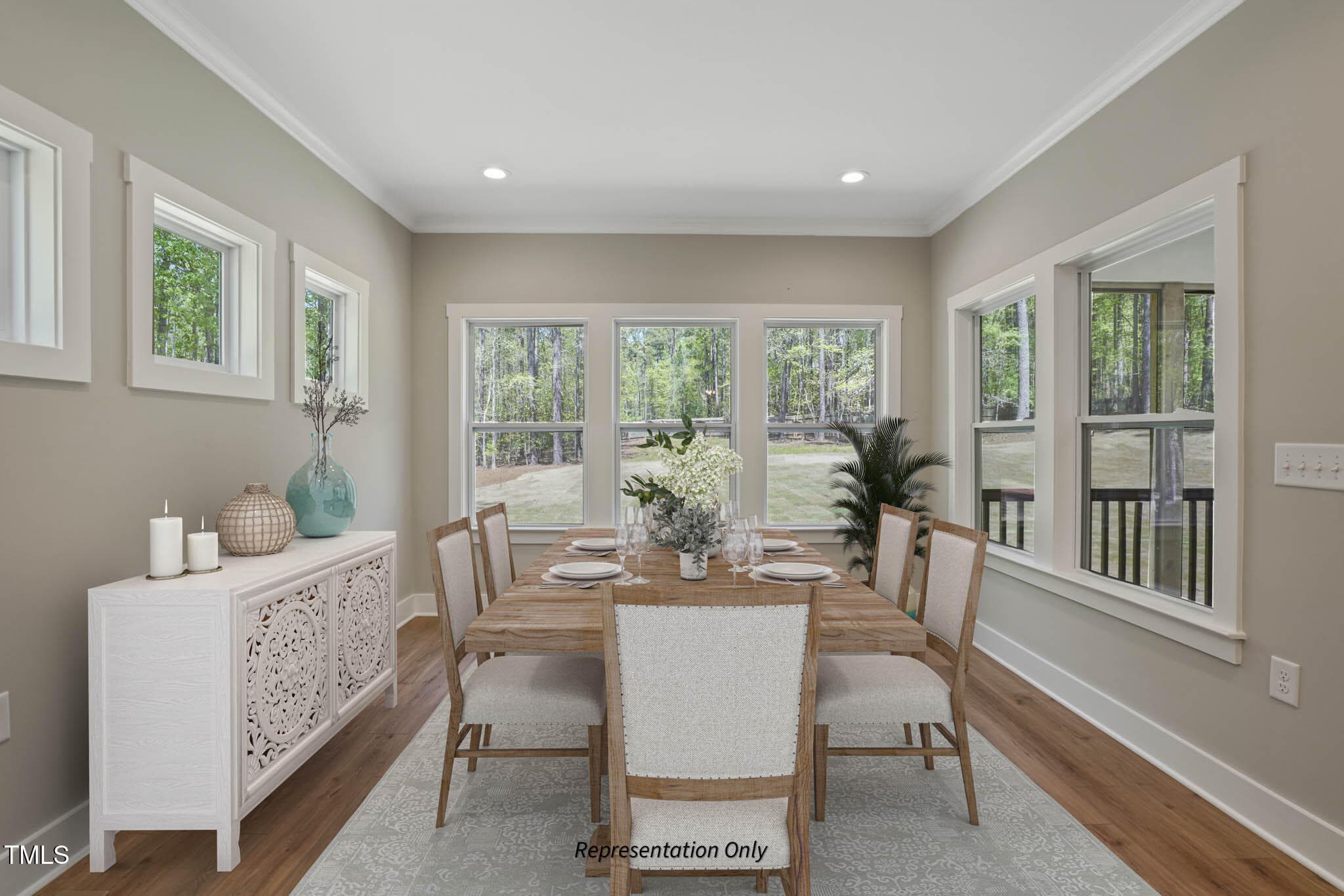 Dining Area - 410 Sweetfern Lane, Zebulon, NC 27597, Zebulon