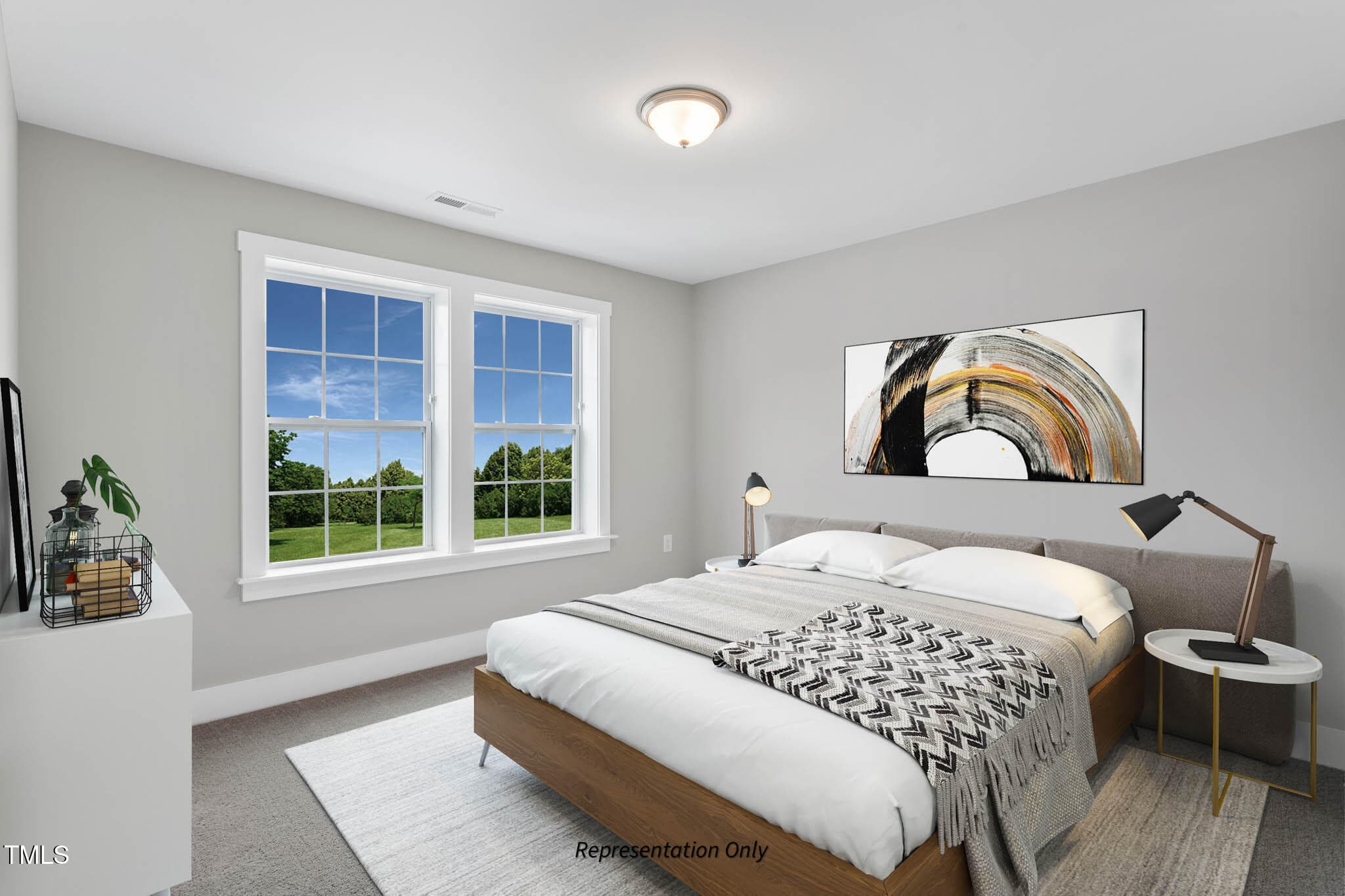 Bedroom - 410 Sweetfern Lane, Zebulon, NC 27597, Zebulon