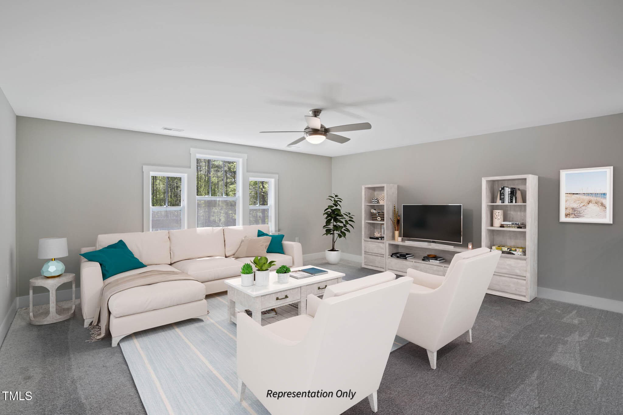 Game room - 410 Sweetfern Lane, Zebulon, NC 27597, Zebulon