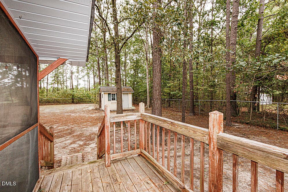 Side deck - 222 Deer Walk Road, Tarboro, NC 27886, Tarboro