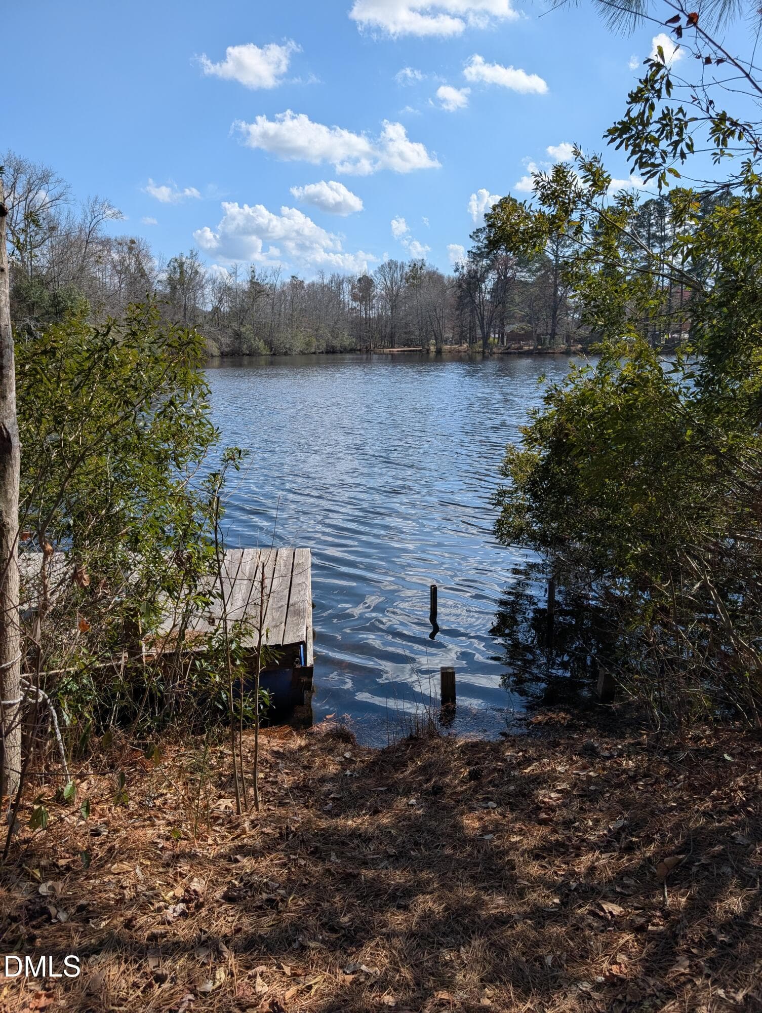Lake with Floating Doc pic - 4719 Lakeview Road, Elm City, NC 27822