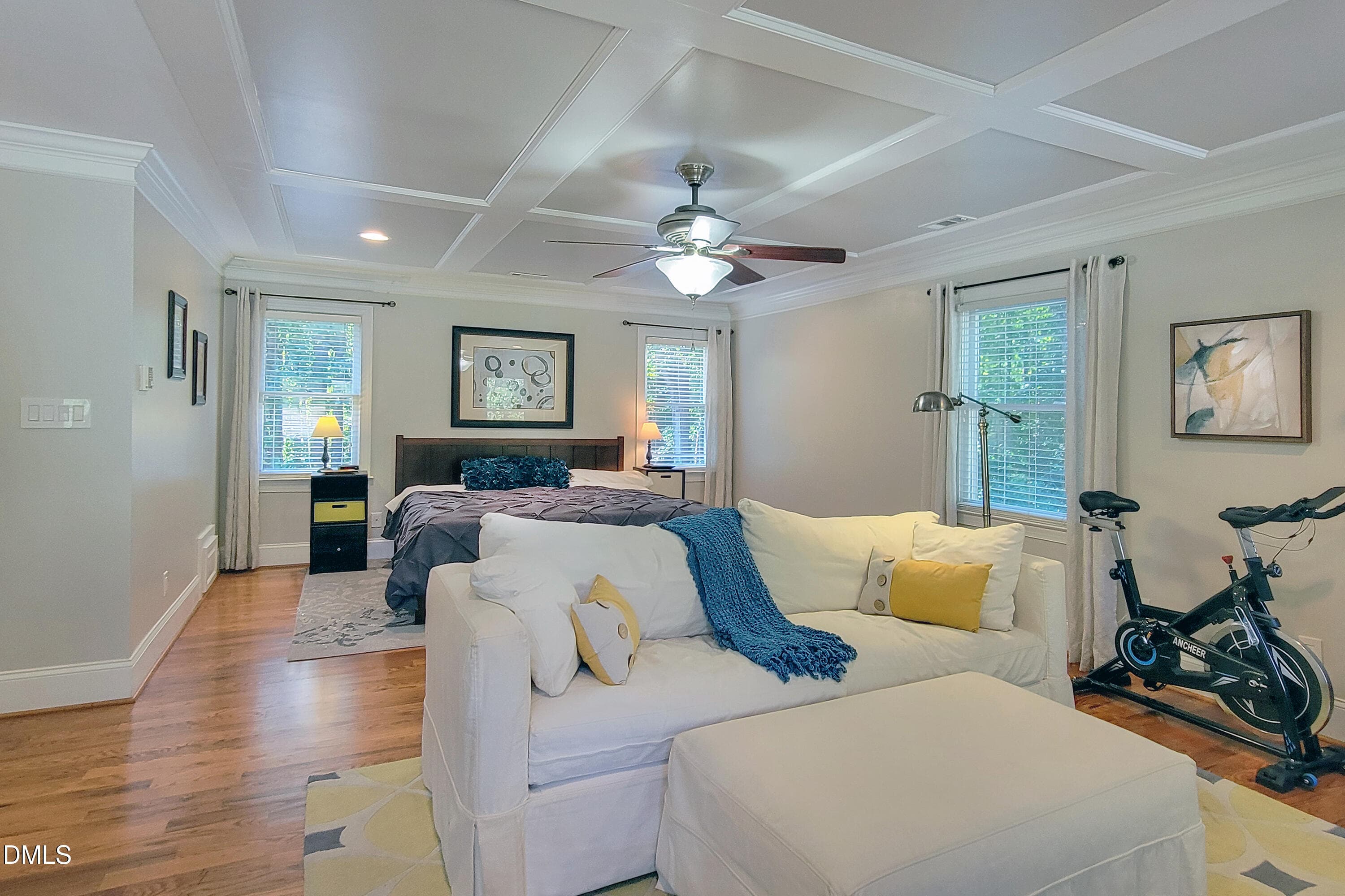 Primary Suite Bedroom - 4109 Millyork Court, Apex, NC 27539