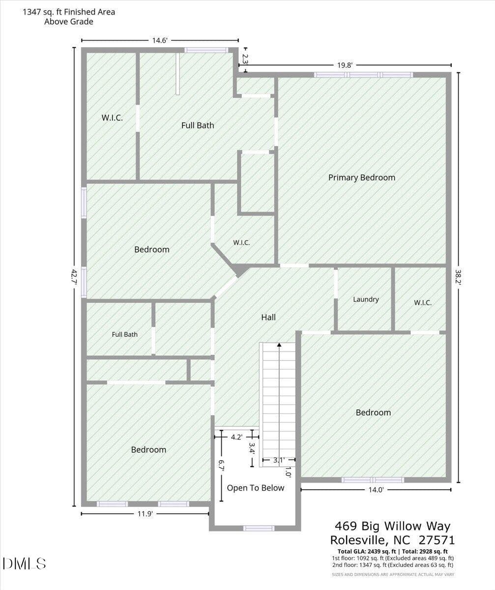 49-469 Big Willow Wy Floor Plan-2 - 469 Big Willow Way, Rolesville, NC 27571, Rolesville