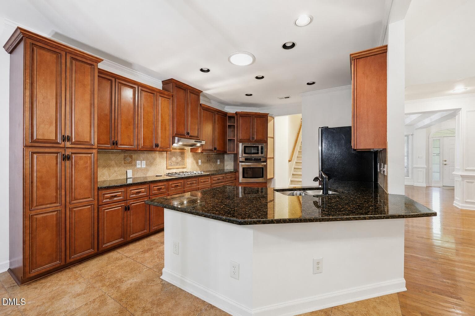 kitchen revised counter - 1524 Wood Spring Court, Raleigh, NC 27614