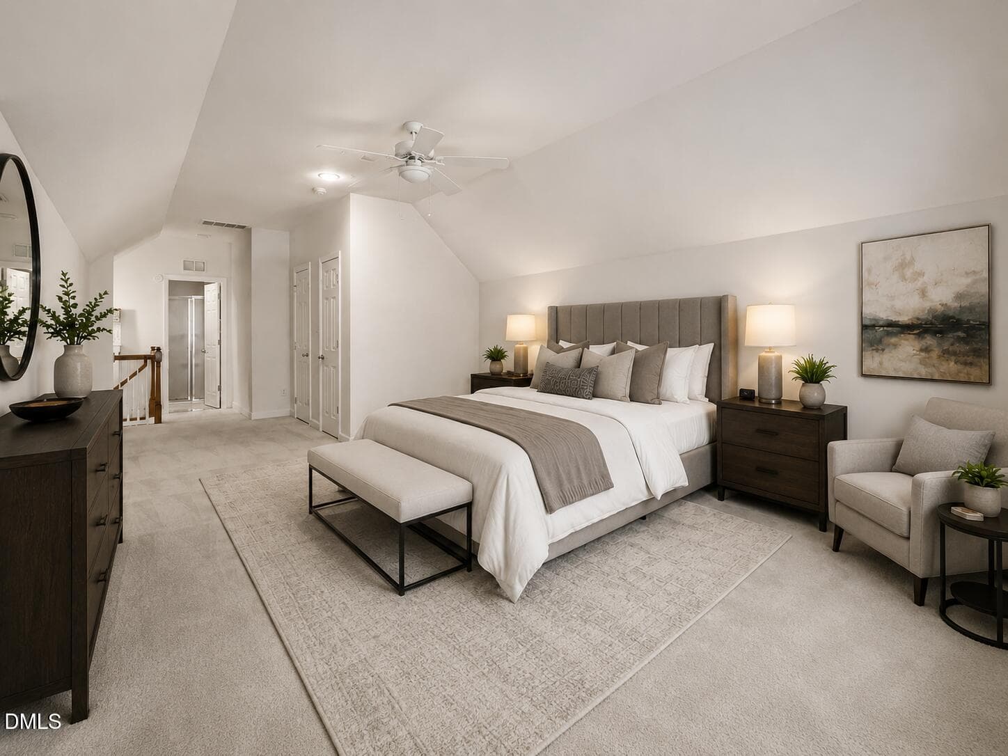 guest_suite_bedroom_version standard - 1524 Wood Spring Court, Raleigh, NC 27614
