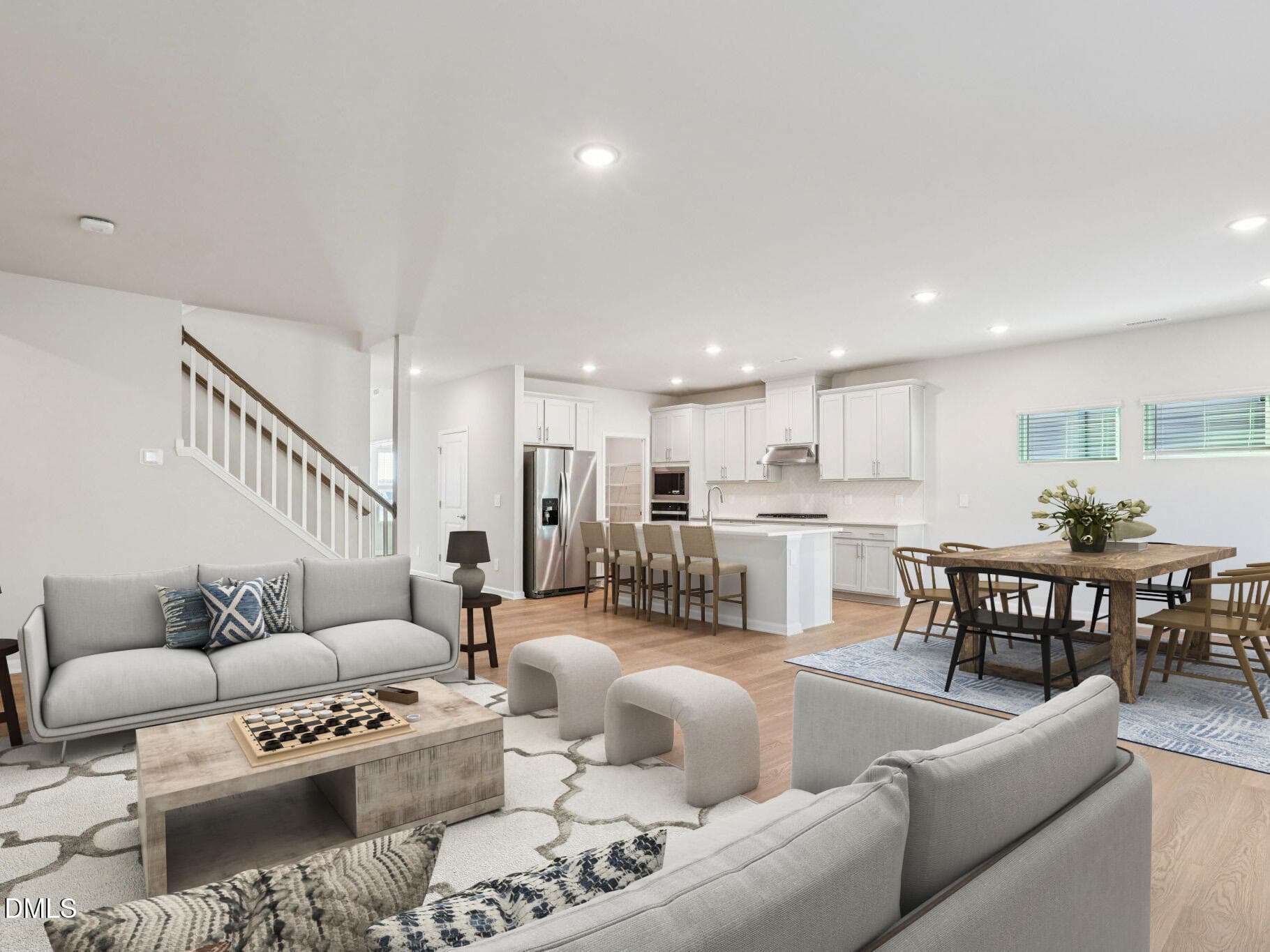 3 - Living and Dining - 115 Acorn Grove Road, Garner, NC 27529, Garner