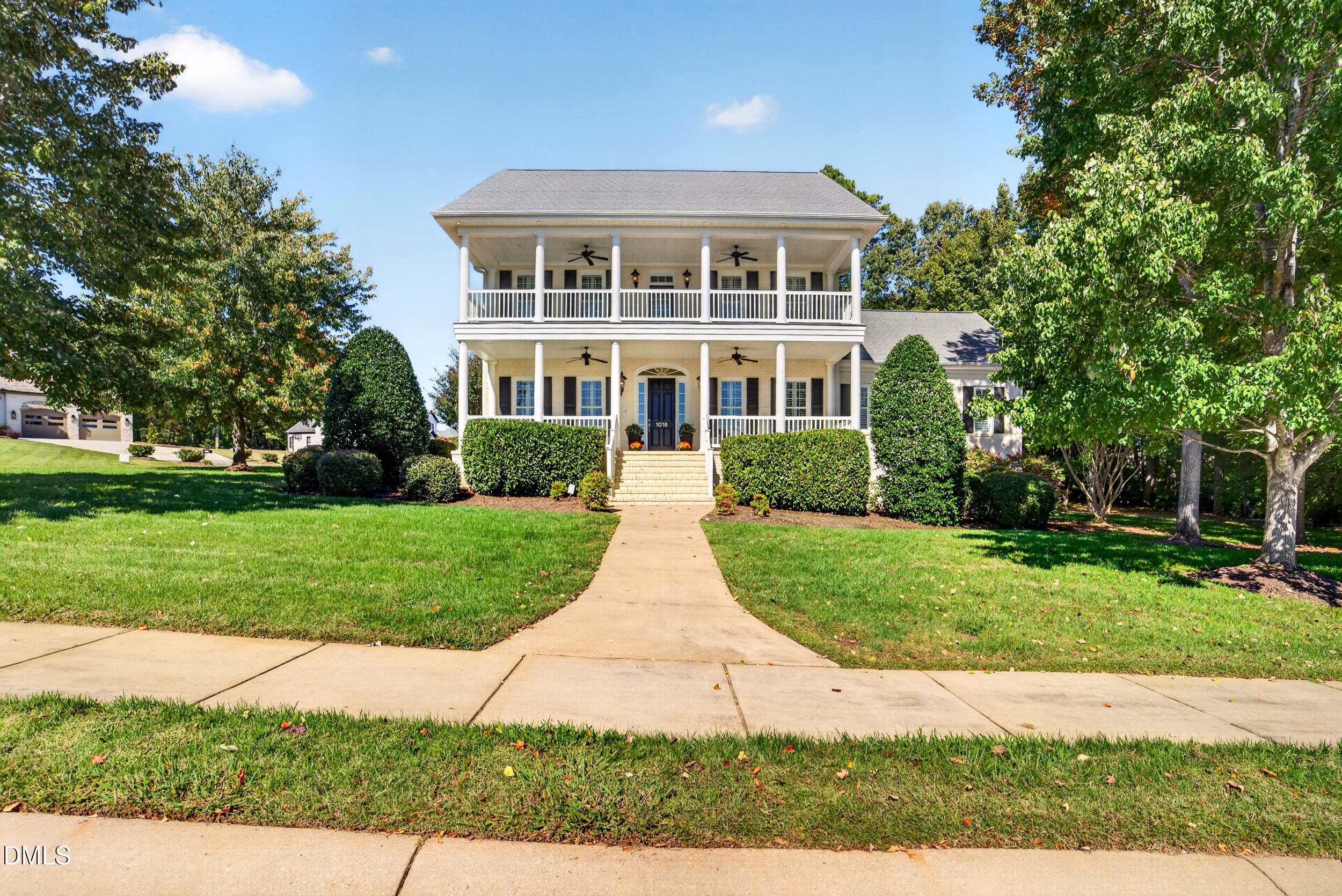 007 - Front Exterior Wide View - 1018 Lochshire Drive, Burlington, NC 27215