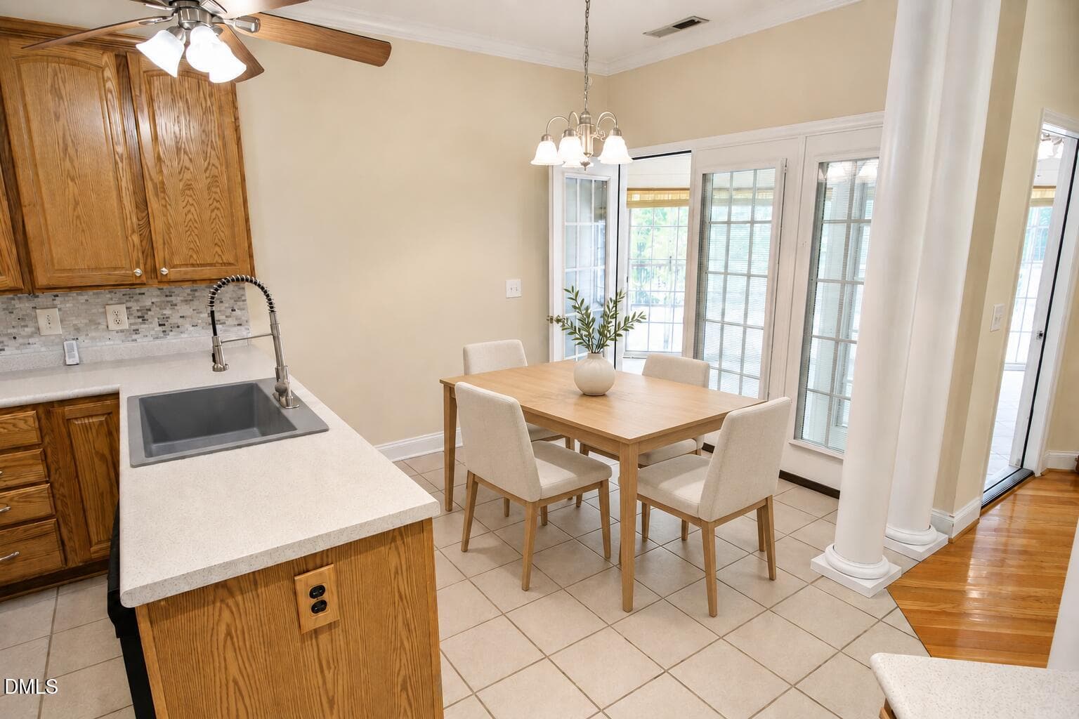 Breakfast Virtually Staged - 1102 Falling Stream, Sanford, NC 27332