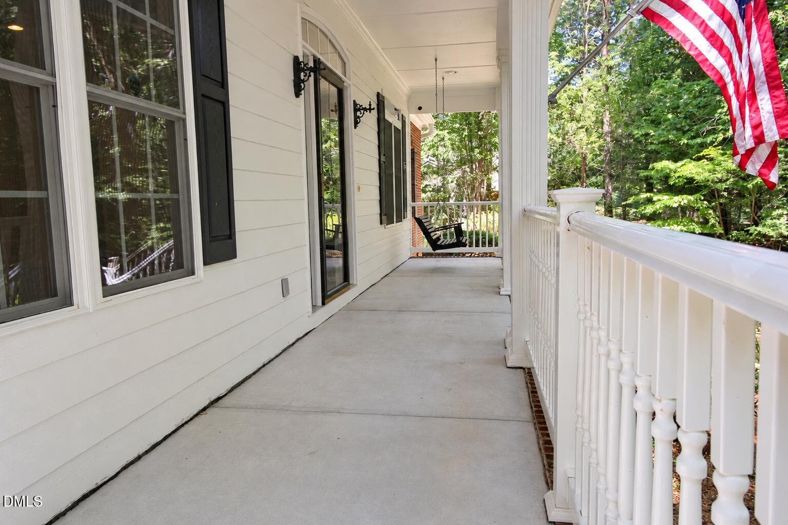 Close up front porch - 1102 Falling Stream, Sanford, NC 27332
