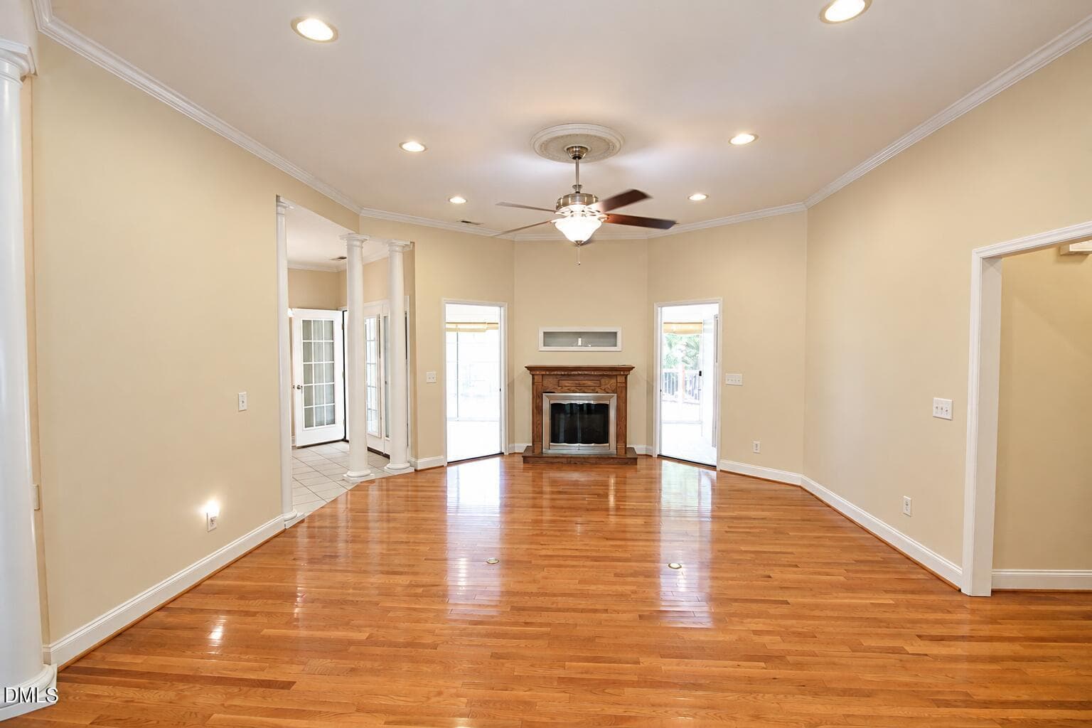 Living room original - 1102 Falling Stream, Sanford, NC 27332
