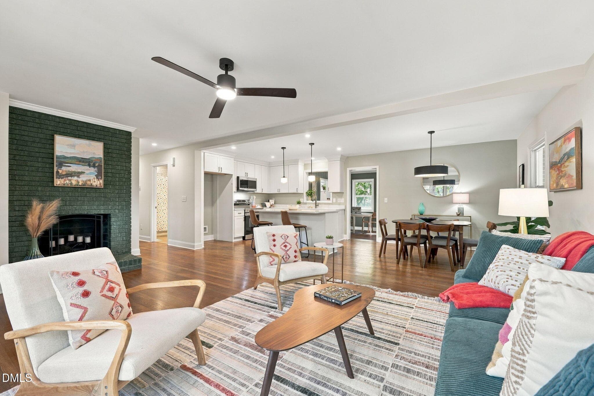 Living Room - 2717 Cammie Street, Durham, NC 27705
