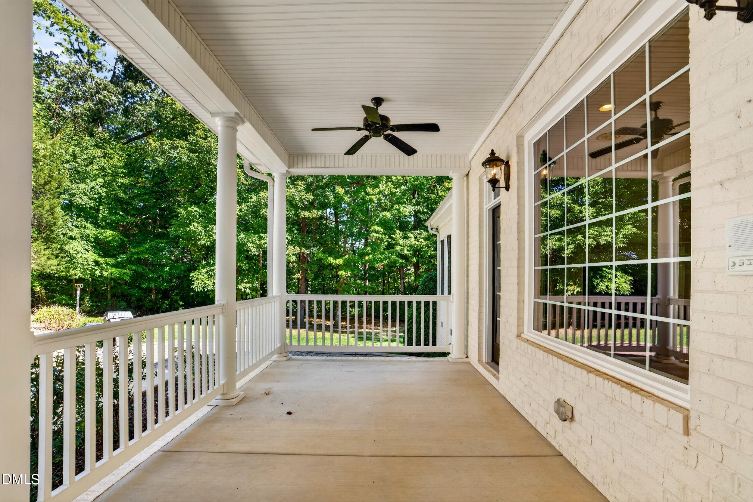 083 - Rear Covered Porch - 1018 Lochshire Drive, Burlington, NC 27215