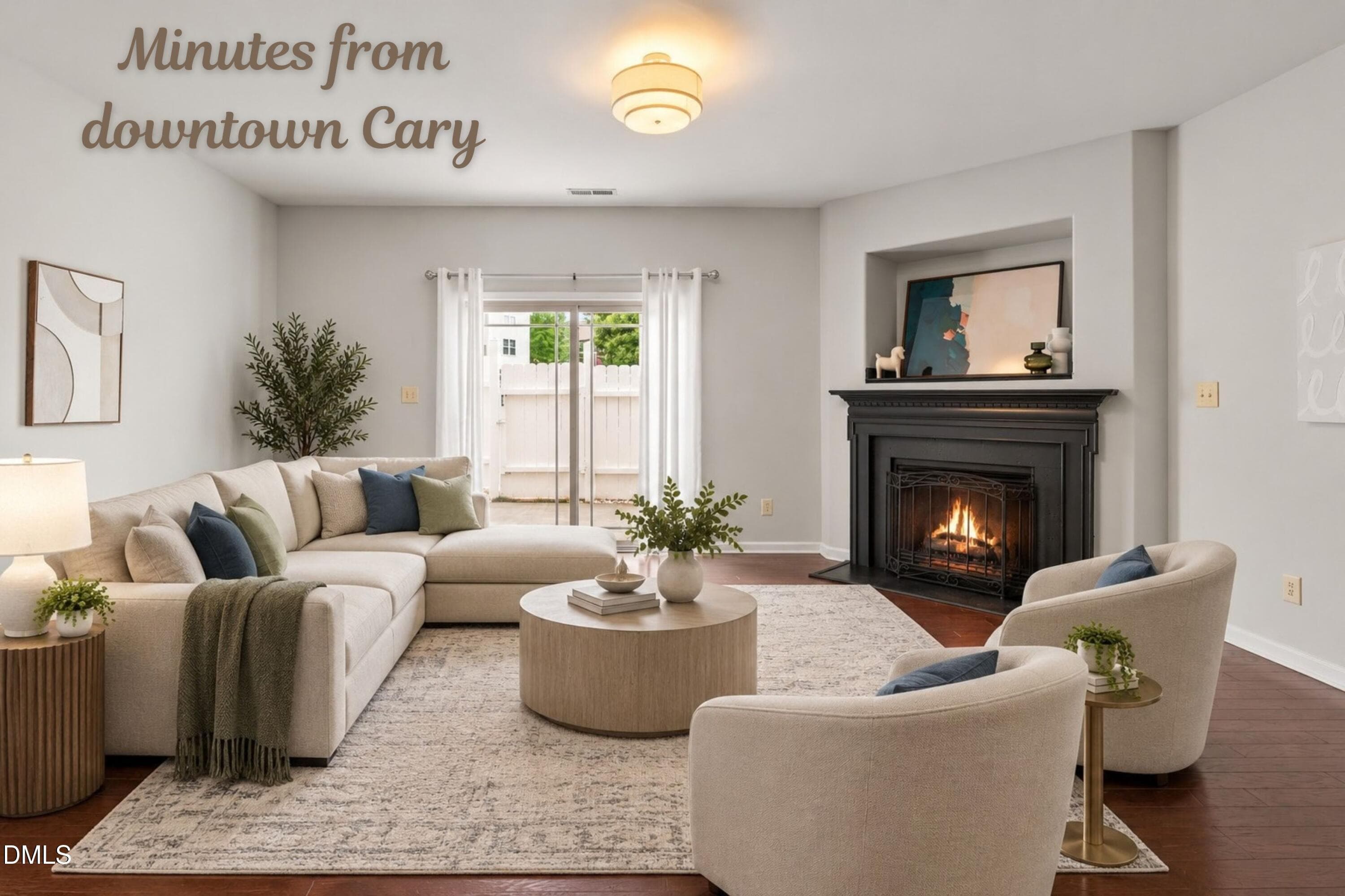 Family Room With label (1) - 409 Matheson Place, Cary, NC 27511