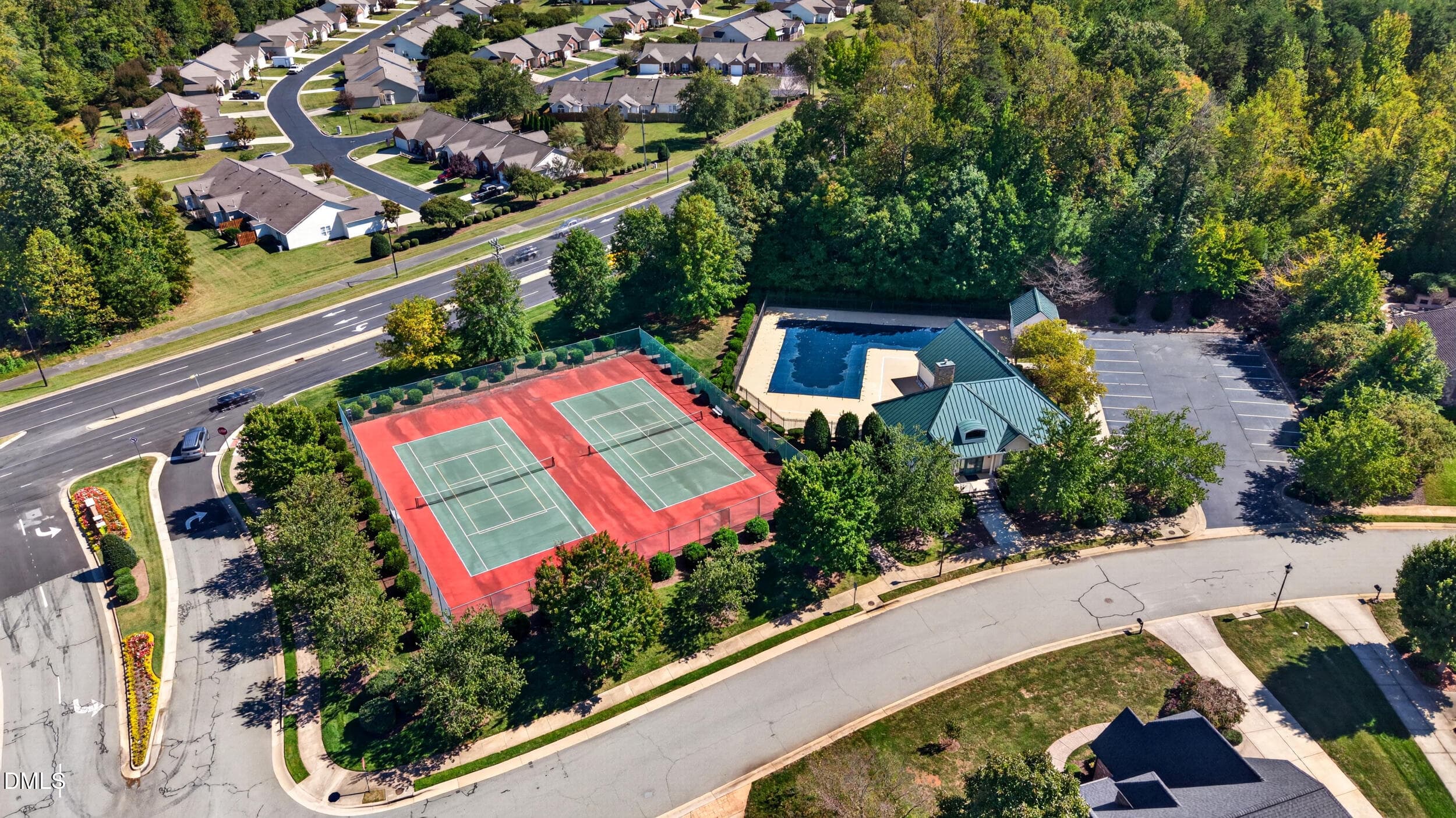 099 - Community Pool and Tennis Courts - 1018 Lochshire Drive, Burlington, NC 27215