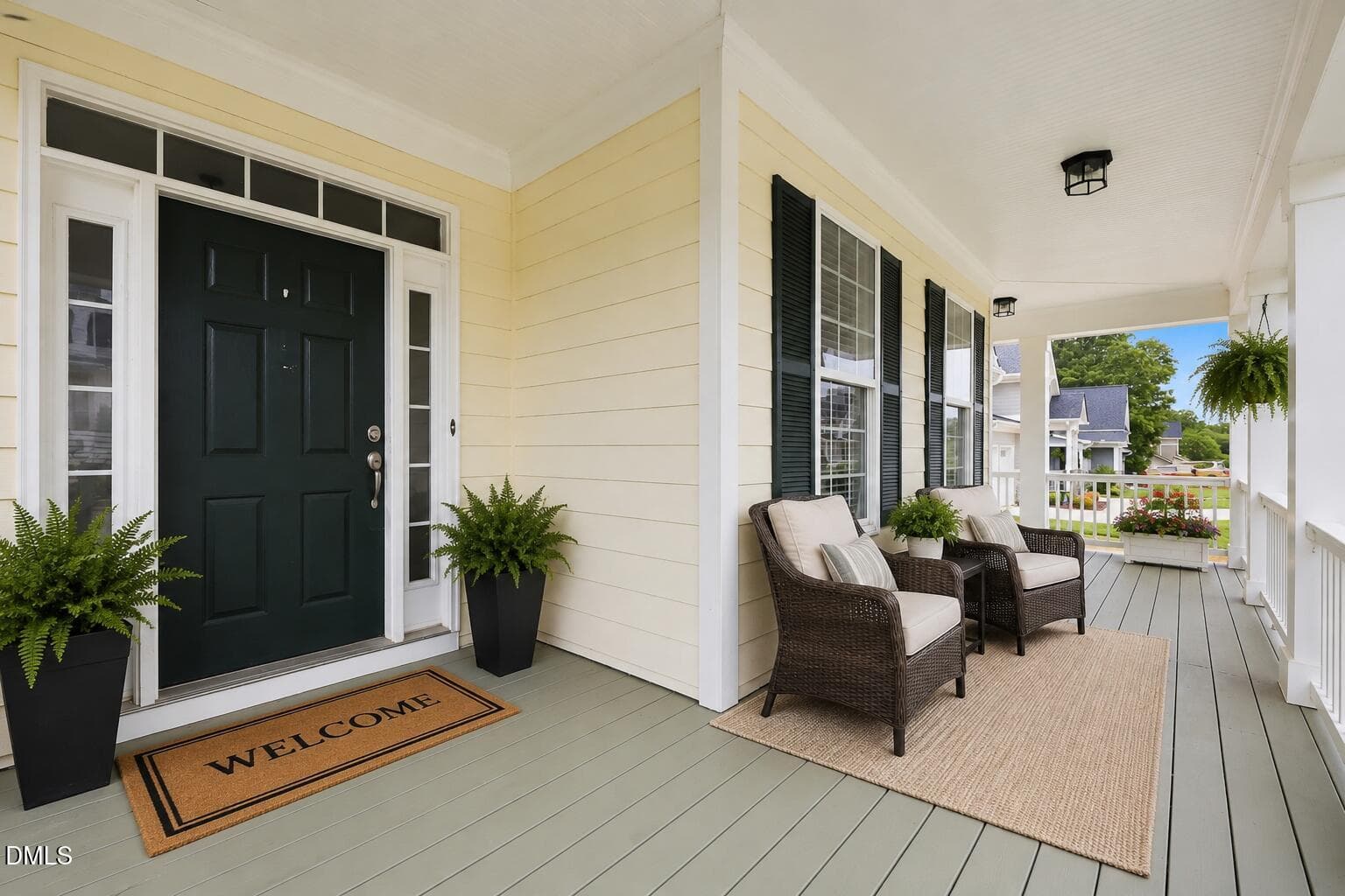Front Porch Staged - 2108 Stanchion Street, Mebane, NC 27302, Mebane