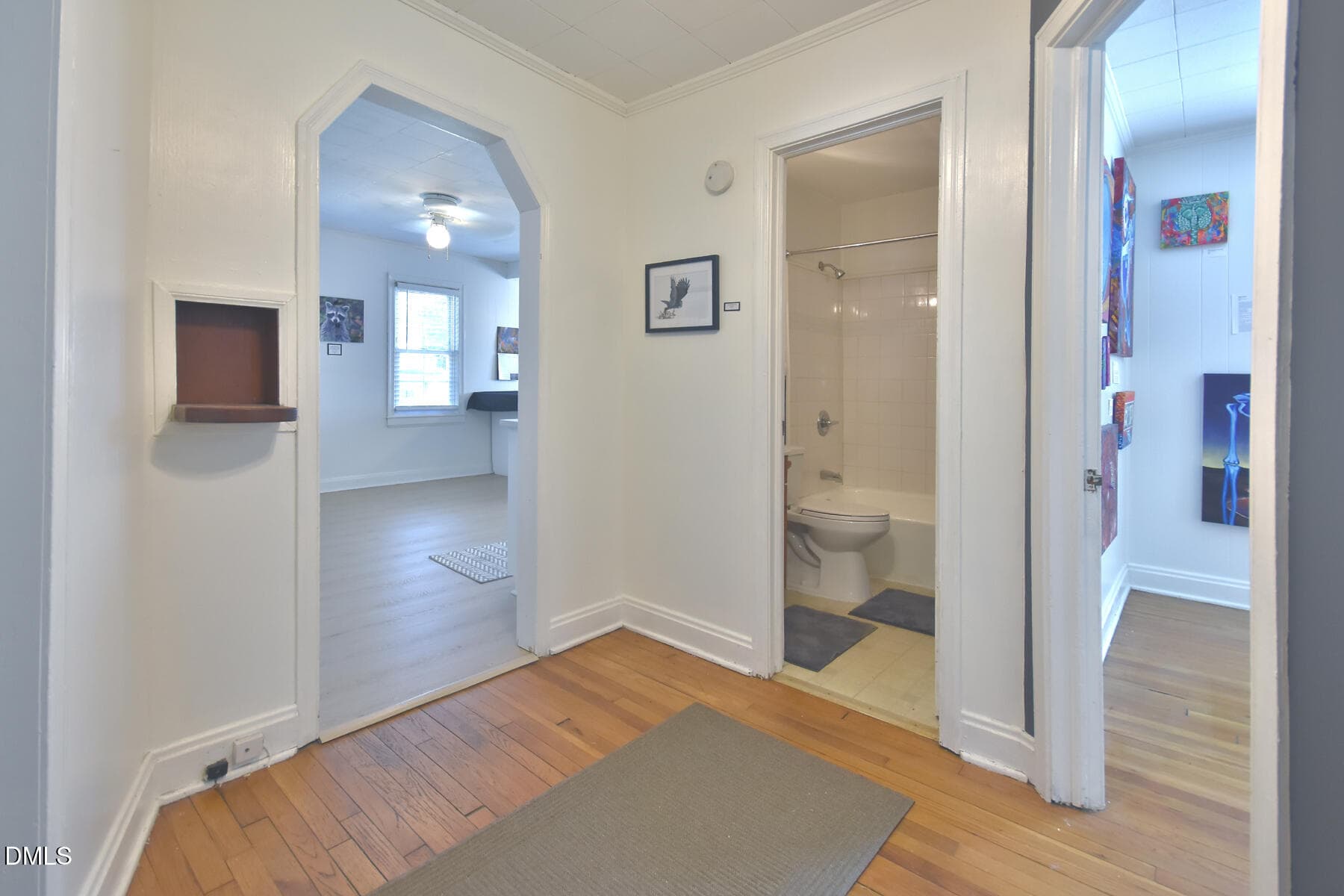 12- Center hall - 2907 Broad Street, Durham, NC 27704