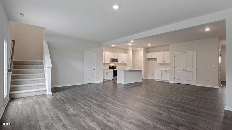 FAMILY ROOM AND STAIRWELL - 316 Chapel Street, Fuquay Varina, NC 27526, Fuquay Varina