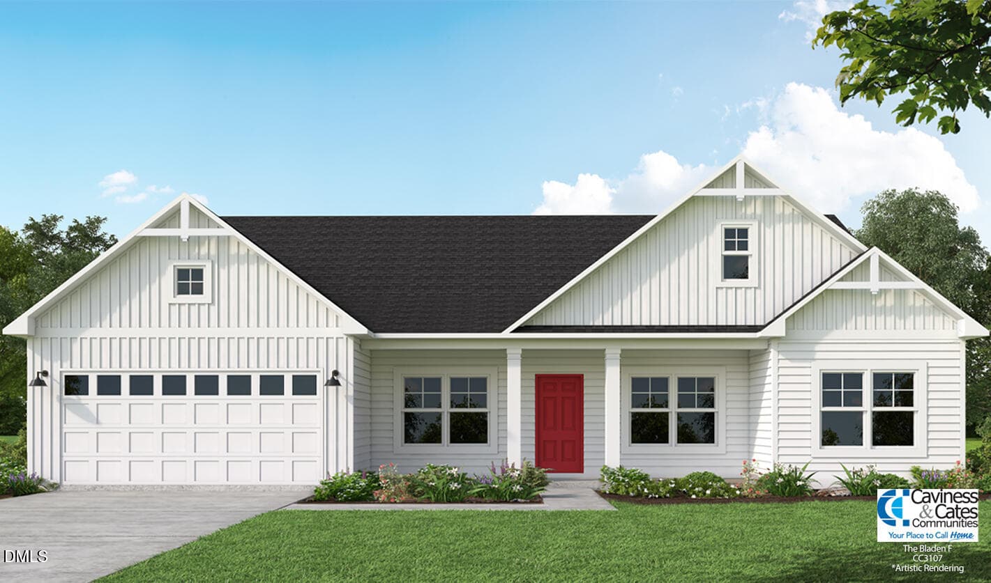 Bladen Elevation F - 4213 Portola Drive, Zebulon, NC 27597, Zebulon
