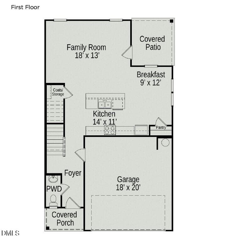 First Floor - 101 Courtside Drive, Dunn, NC 28334, Dunn