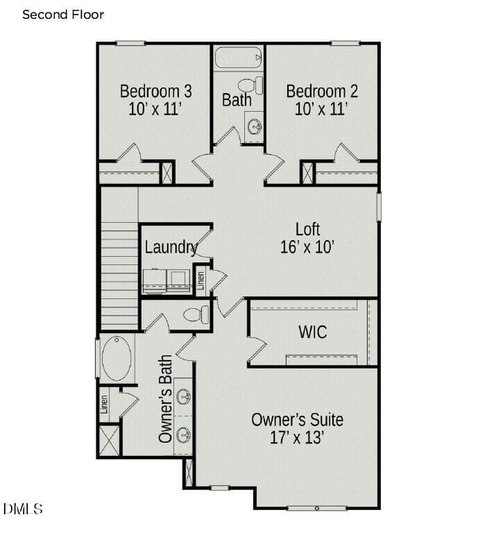 Second Floor - 101 Courtside Drive, Dunn, NC 28334, Dunn