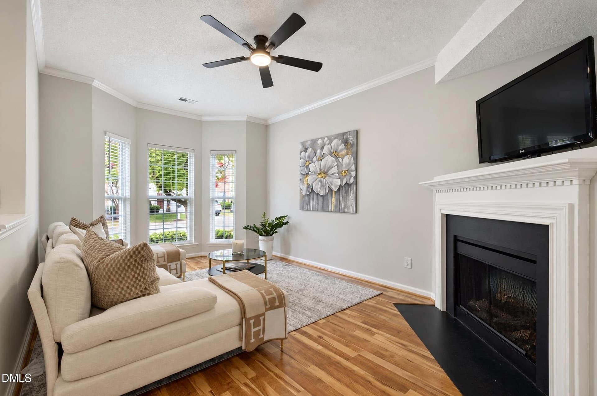 Living room - 10804 Pendragon Place, Raleigh, NC 27614