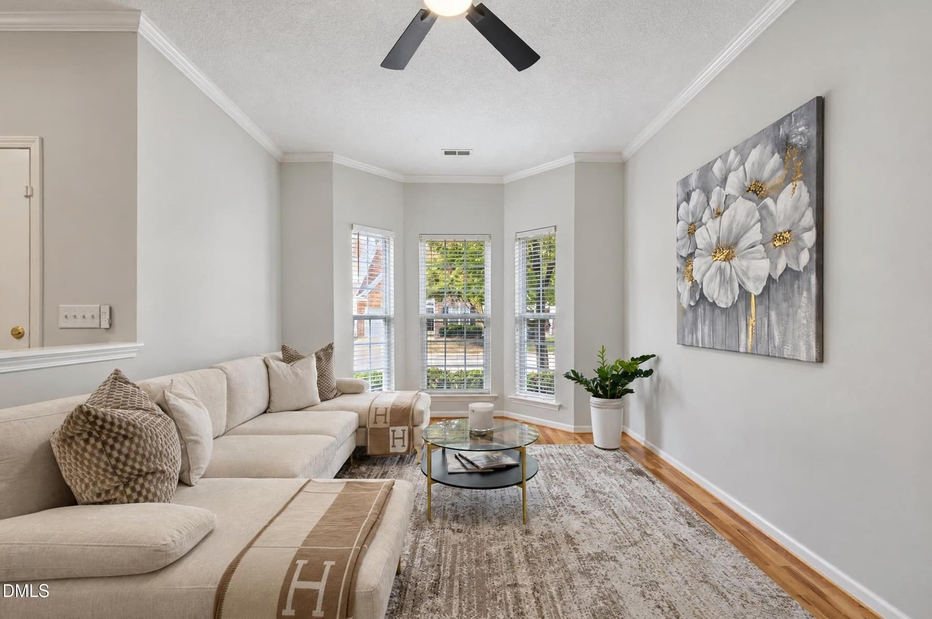 Living room - 10804 Pendragon Place, Raleigh, NC 27614
